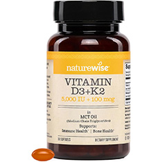 Vitamin D3 and K2